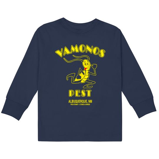 Vamonos Pest Control Logo  Kids Long Sleeve T-Shirts