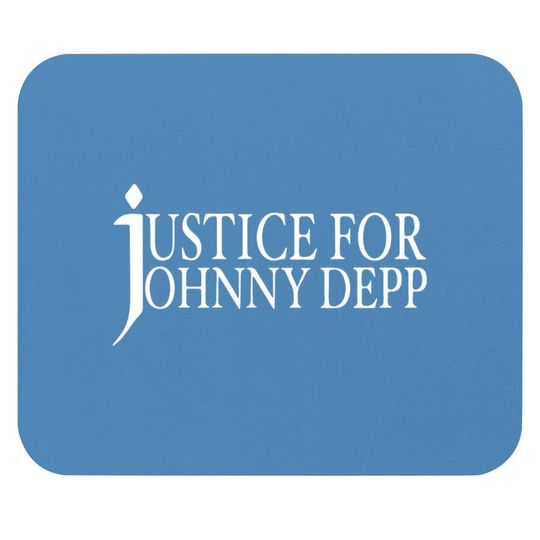 Justice For Johnny Depp Mouse Pads, Johnny Depp Mouse Pad, Johnny Depp Mouse Pad
