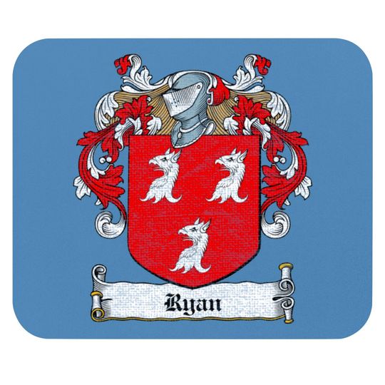 Ryan Family Crest Apparel Clothing Mouse Pads