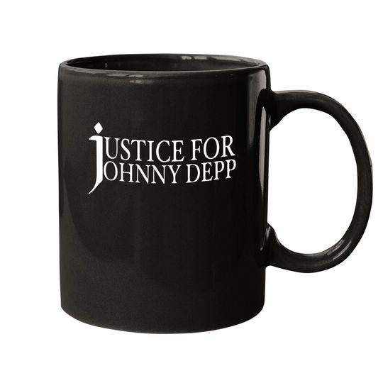 Discover Justice For Johnny Depp Mugs, Johnny Depp Mug, Johnny Depp Mug