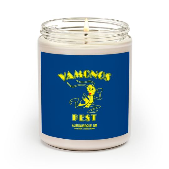 Vamonos Pest Control Logo Scented Candles