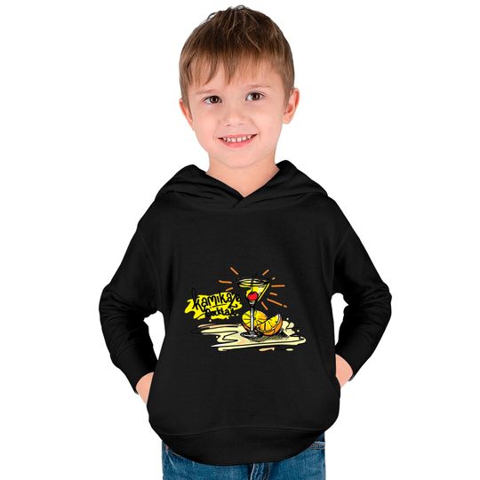 Kamikaze Cocktail Tropical Kids Pullover Hoodies