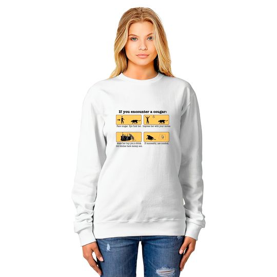 DIY Cougar Hunting Sweatshirts