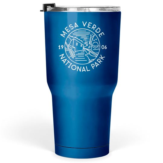 Mesa Verde National Park 1906 Colorado Tumblers 30 oz