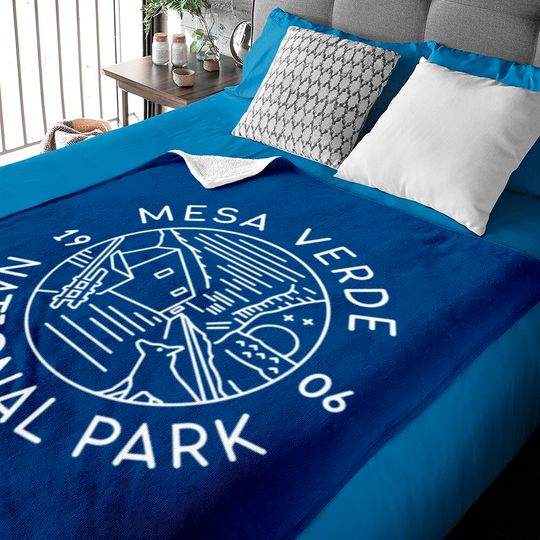 Mesa Verde National Park 1906 Colorado Baby Blankets