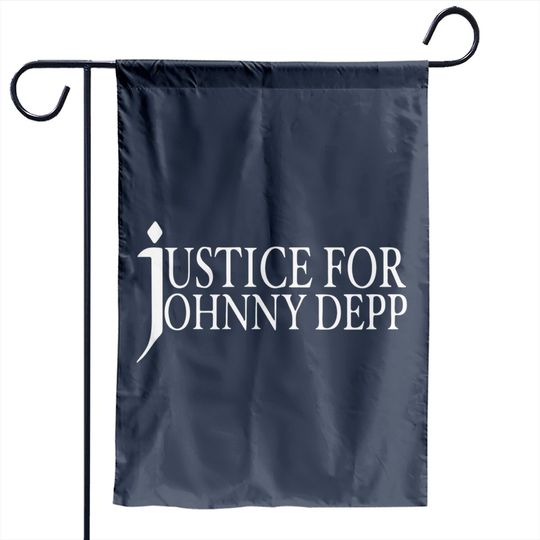Justice For Johnny Depp Garden Flags, Johnny Depp Garden Flag, Johnny Depp Garden Flag