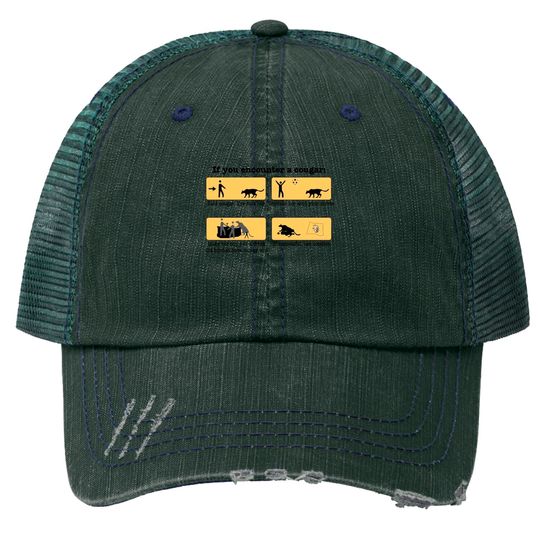 Discover DIY Cougar Hunting Trucker Hats