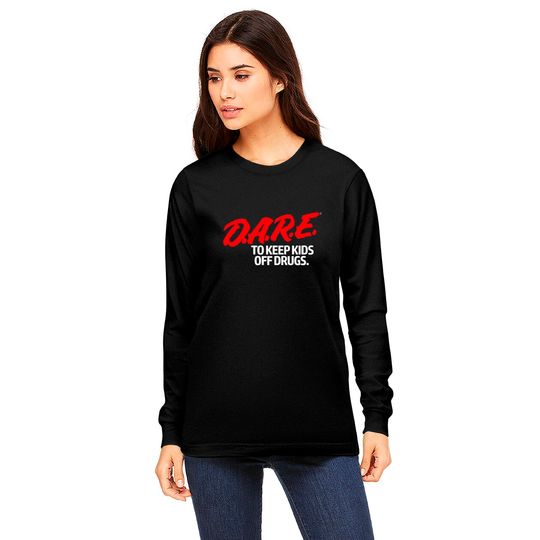 D.A.R.E. (Dare) Vintage 90's Logo Long Sleeves