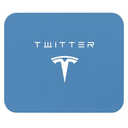Discover New Elon Musk Twitter Tesla Logo Mouse Pads