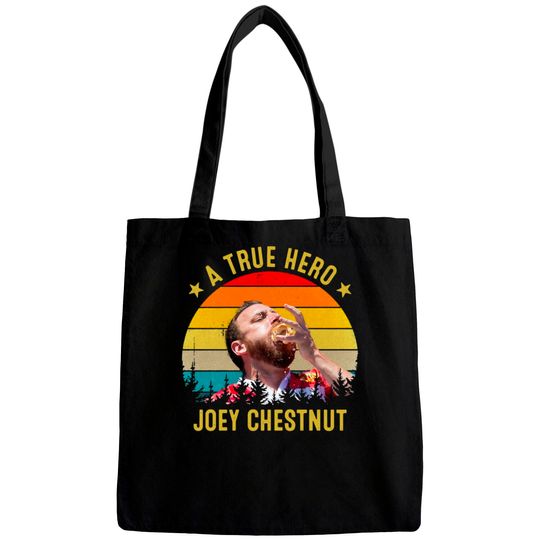 A True Hero Funny Joey Chestnut Vintage Retro Clas