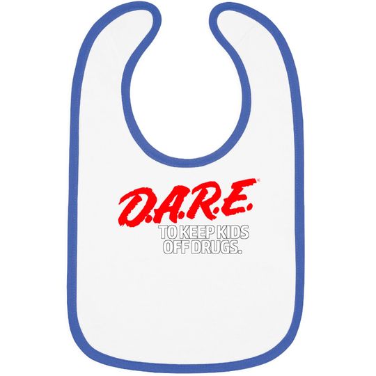 D.A.R.E. (Dare) Vintage 90's Logo Bibs