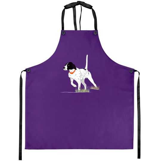 Bird Hunting Hunter English Pointer Dog Aprons