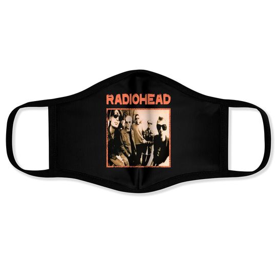 Radiohead Group Face Mask Prtin Art Face Masks