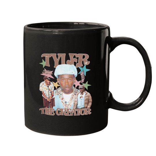 Tyler The Creator Unisex Mugs, Vintage Bootleg Graphic Mug