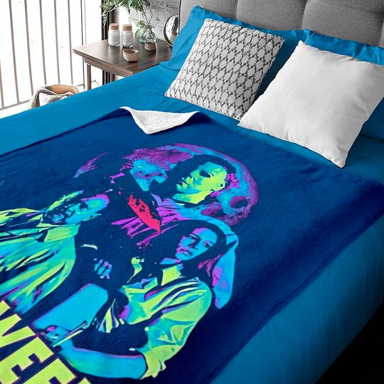 Michael Myers Horror Movie Dr. Loomis Laurie Baby Blankets