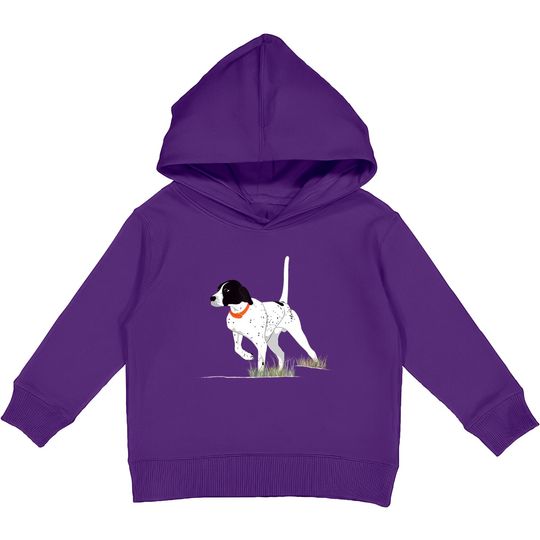 Discover Bird Hunting Hunter English Pointer Dog Kids Pullover Hoodies