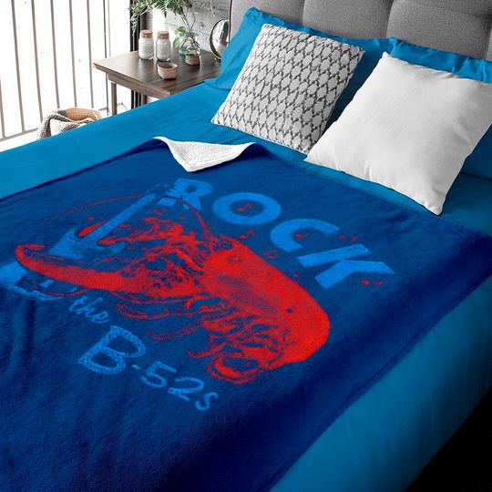 The B-52's Rock Lobster White Baby Blankets
