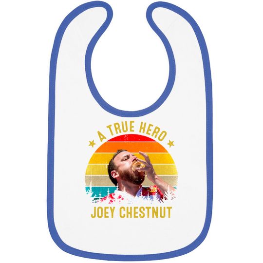 A True Hero Funny Joey Chestnut Vintage Retro Clas