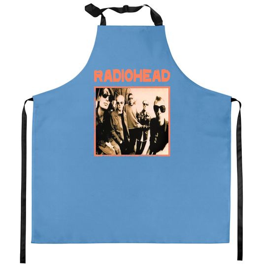 Radiohead Group Kitchen Apron Prtin Art Kitchen Aprons