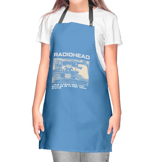 Radiohead Kitchen Aprons