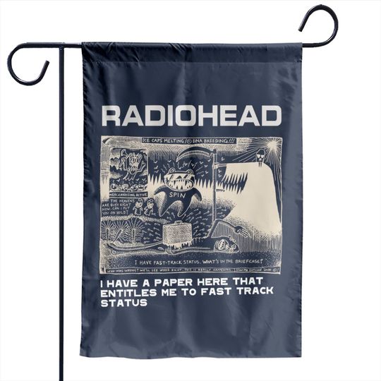 Radiohead Garden Flags