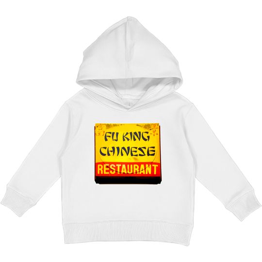 Discover Fu King Chinese Restaurant Kids Pullover Hoodies