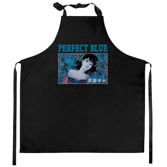 PERFECT BLUE Mima Kirigoe Kitchen Aprons