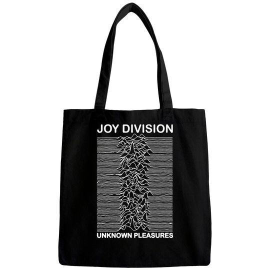 Joy division unknown pleasures tee Bags