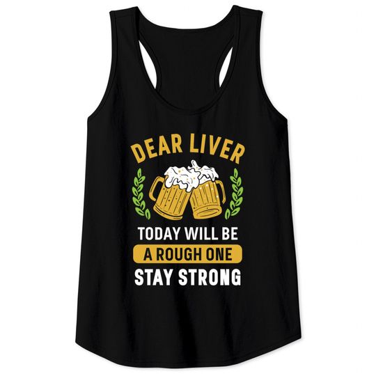 Discover Liver Beer Funny Craft Beer Tank Tops
