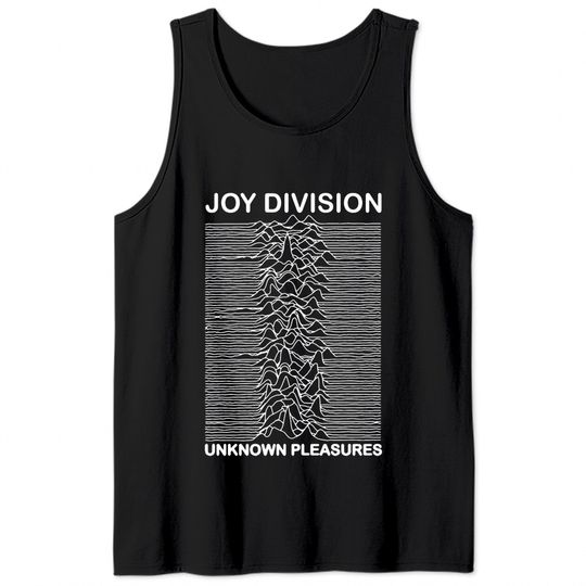 Joy division unknown pleasures tee Tank Tops