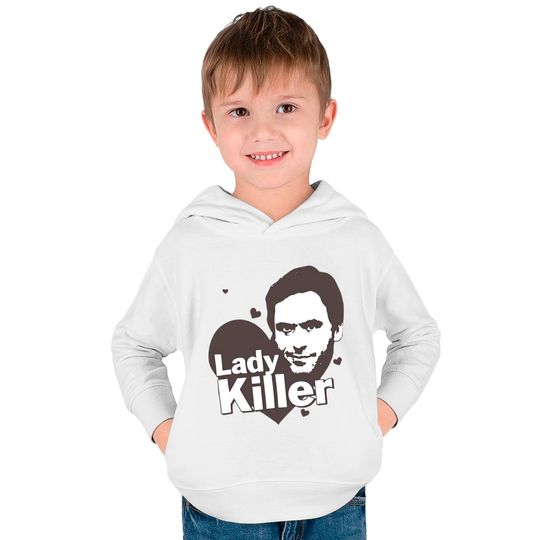Ted Bundy Lady Killer - Serial Killer Range Kids Pullover Hoodies