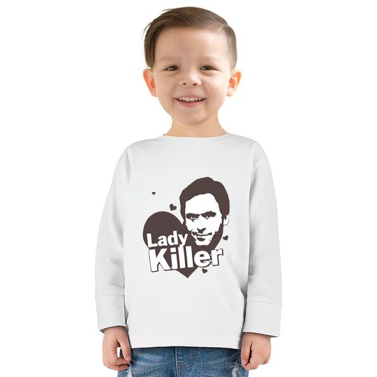 Ted Bundy Lady Killer - Serial Killer Range  Kids Long Sleeve T-Shirts