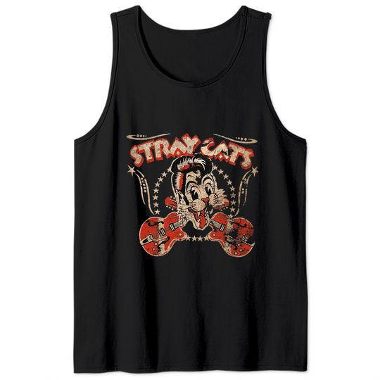 STRAY CATS VINTAGE EXCLUSIVE - Stray Cats - Tank Tops
