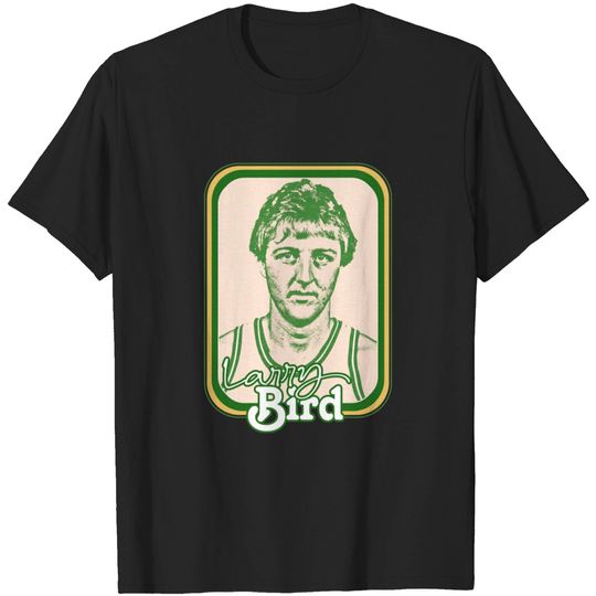 Larry Bird / Retro Basketball Fan Design - Larry Bird - T-Shirt