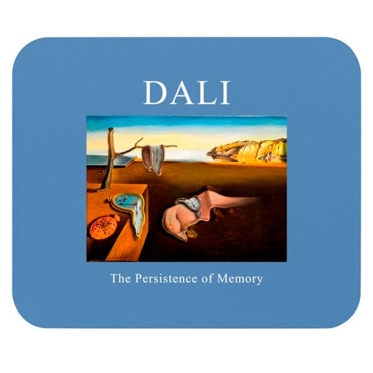 Discover Dali The Persistence of Memory Mouse Pad -art Mouse Pad,art clothing,aesthetic Mouse Pad,aesthetic clothing,salvador dali Mouse Pad,dali Mouse Pad,dali Mouse Pads