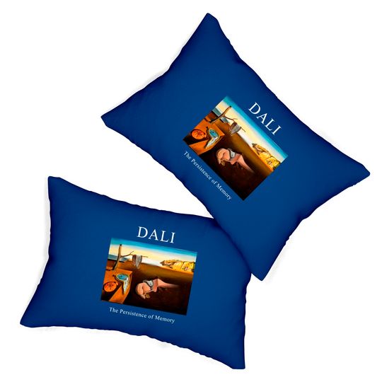Dali The Persistence of Memory Lumbar Pillow -art Lumbar Pillow,art clothing,aesthetic Lumbar Pillow,aesthetic clothing,salvador dali Lumbar Pillow,dali Lumbar Pillow,dali Lumbar Pillows