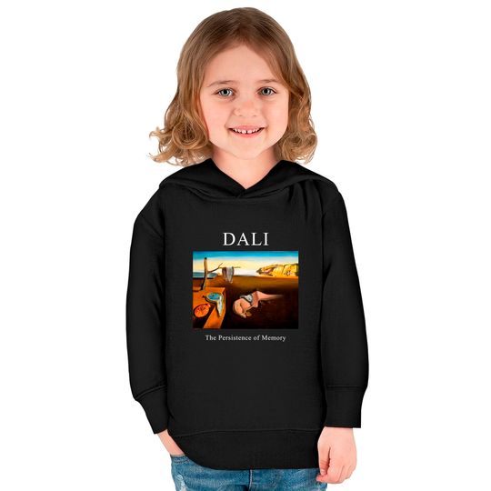 Dali The Persistence of Memory Shirt -art shirt,art clothing,aesthetic shirt,aesthetic clothing,salvador dali shirt,dali tshirt,dali Kids Pullover Hoodies