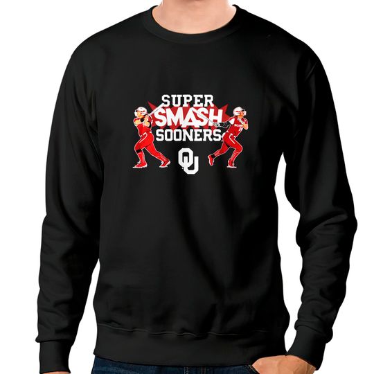 Discover Oklahoma Softball Super Smash Sooners Sweatshirts