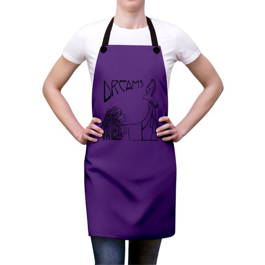 Stevie Nicks Dreams Art Nouveau Style Fleetwood Mac Aprons