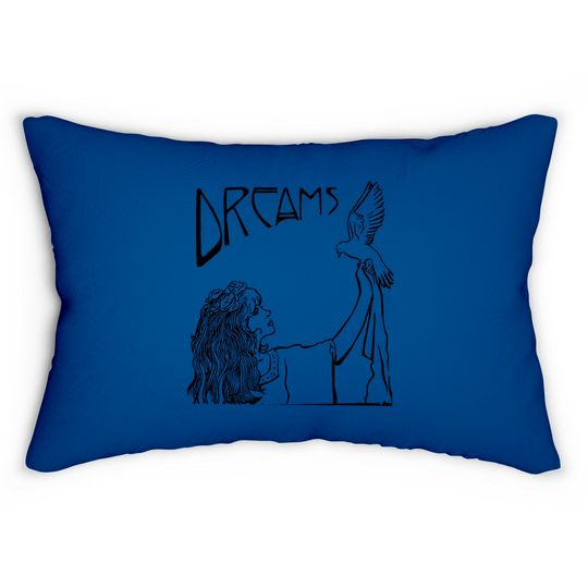 Stevie Nicks Dreams Art Nouveau Style Fleetwood Mac Lumbar Pillows