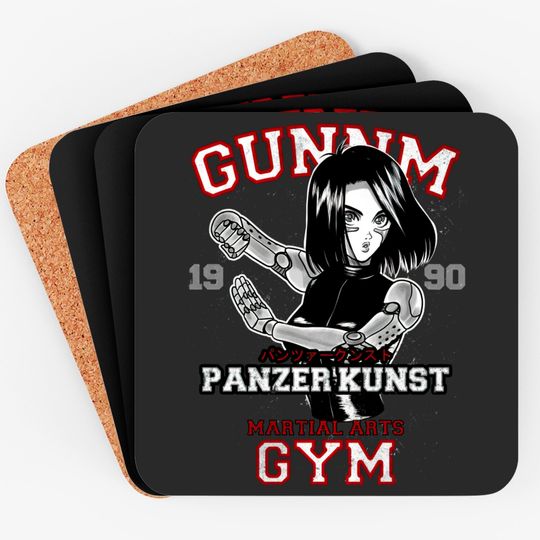 GUNNM GYM - Alita Battle Angel - Coasters