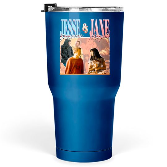 RETRO Jesse Pinkman jane Margolis, Couple Tumblers 30 oz,Vintage Jesse Pinkman Tumblers 30 oz Retro | Breaking Bad Tumblers 30 oz