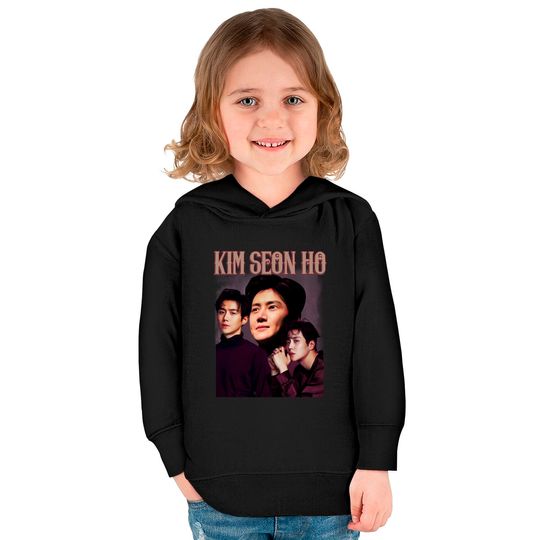 Vintage Kim Seon Ho Shirt Merchandise Bootleg Movie Television Series South Korean Kids Pullover Hoodies ClassicRetro Graphic Unisex Sweatshirt Hoodie NZ89