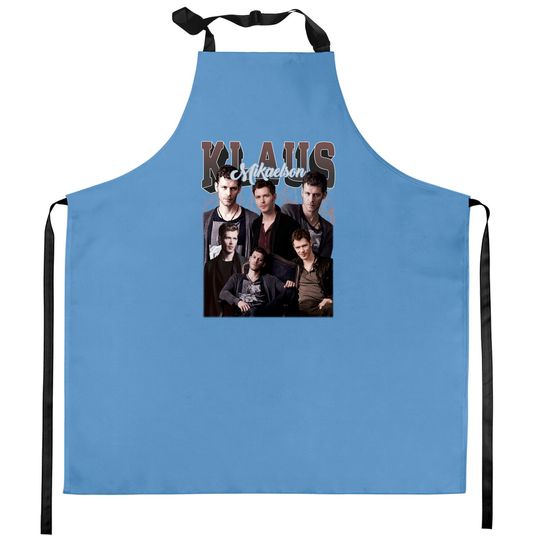 Discover Klaus Mikaelson Kitchen Apron The TV Series vintage 90's Trending Kitchen Apron Kitchen Aprons