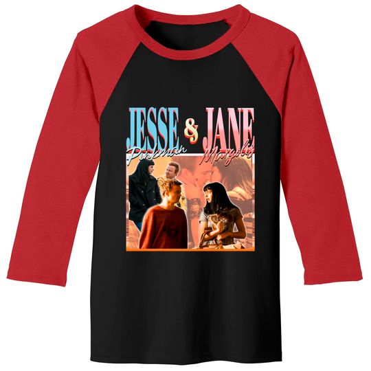 RETRO Jesse Pinkman jane Margolis, Couple Baseball Tees,Vintage Jesse Pinkman Baseball Tees Retro | Breaking Bad Baseball Tees