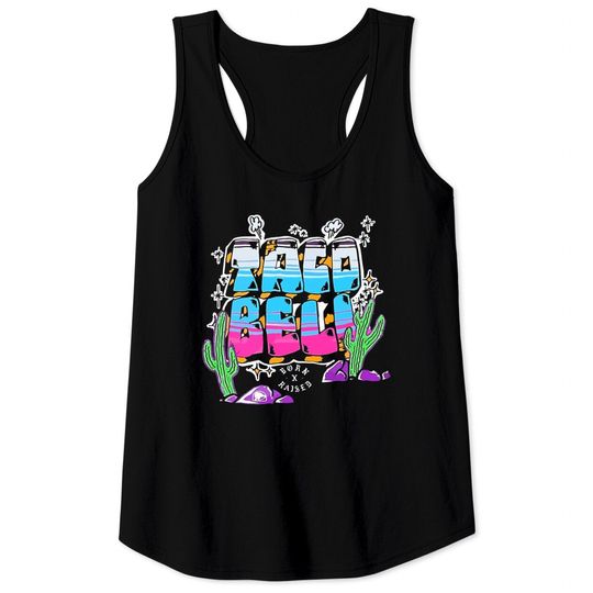 Taco Bell Born X Raised Unisex Tank Tops, Taco Bell Born X Raised Shirt