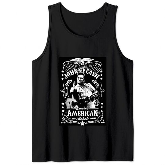 Classic johnny cash Tank Top