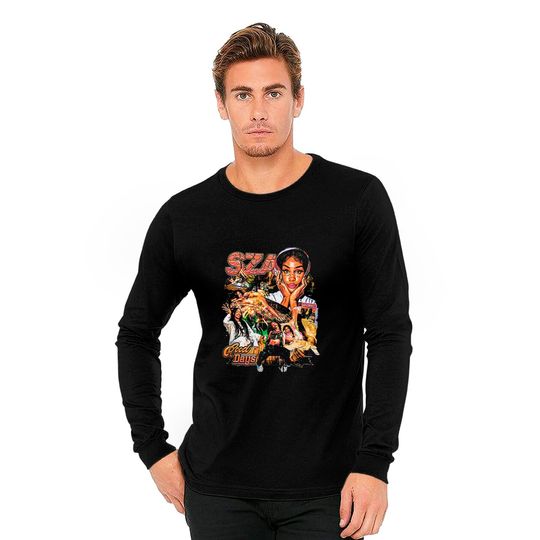 SZA Shirt, SZA Printed Graphic Tee, Sza Good Days Long Sleeves, RAP Hip-hop Long Sleeves, Vintage shirt