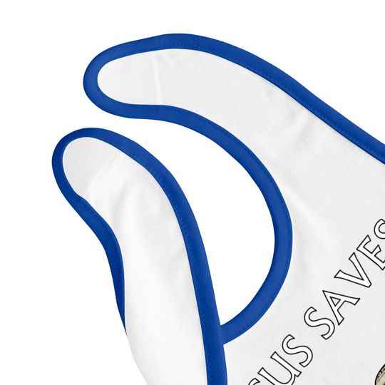 Funny "Jesus Saves Moses Invests" Bibs