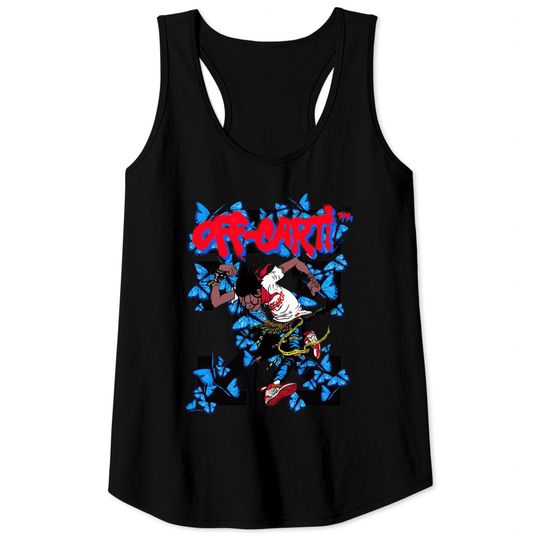 Playboi Carti Butterfly Tank Tops